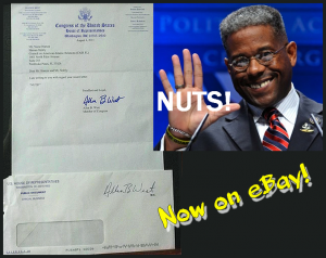 Allen West NUTS! letter to CAIR on eBay Allen West "NUTS!" letter to CAIR on eBay